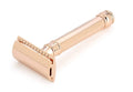 18 Carat Rose Gold Octagonal Double Edge Safety Razor R3844