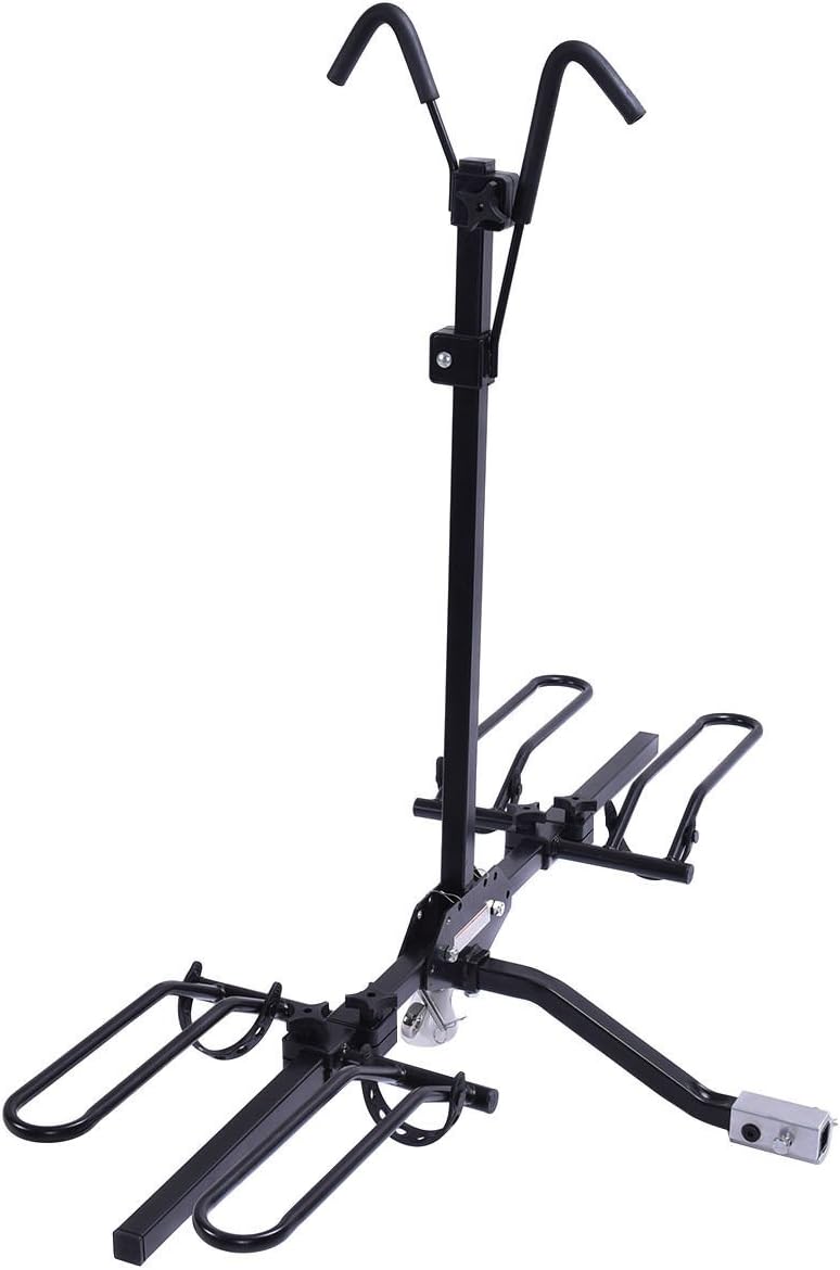 2-Bike Hitch Mount Rack Foldable Receiver H9984