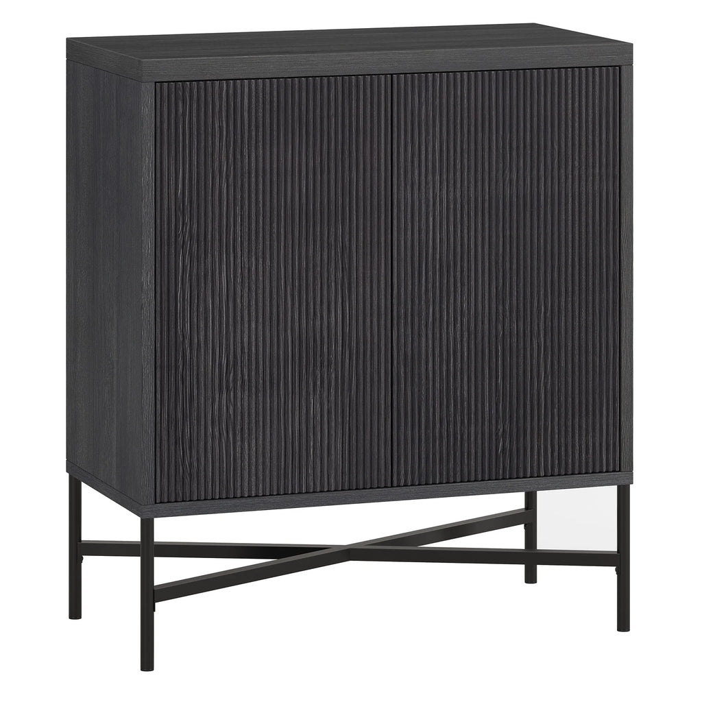 Charcoal Gray Accent Cabinet Z8616