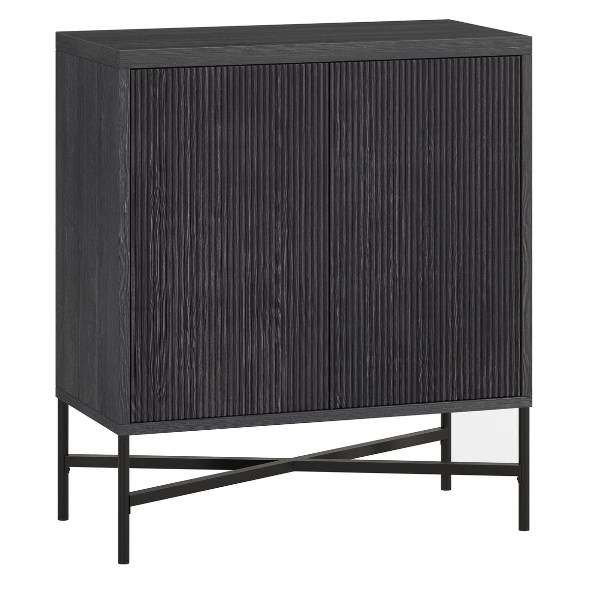 Charcoal Gray Accent Cabinet Z8616