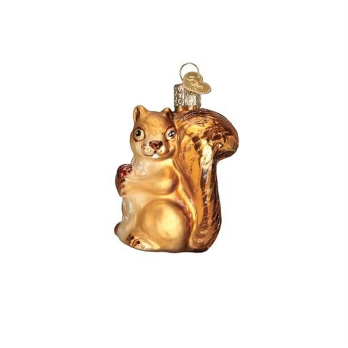 Mini Woodland Animal Set Glass Blown Ornament F91370