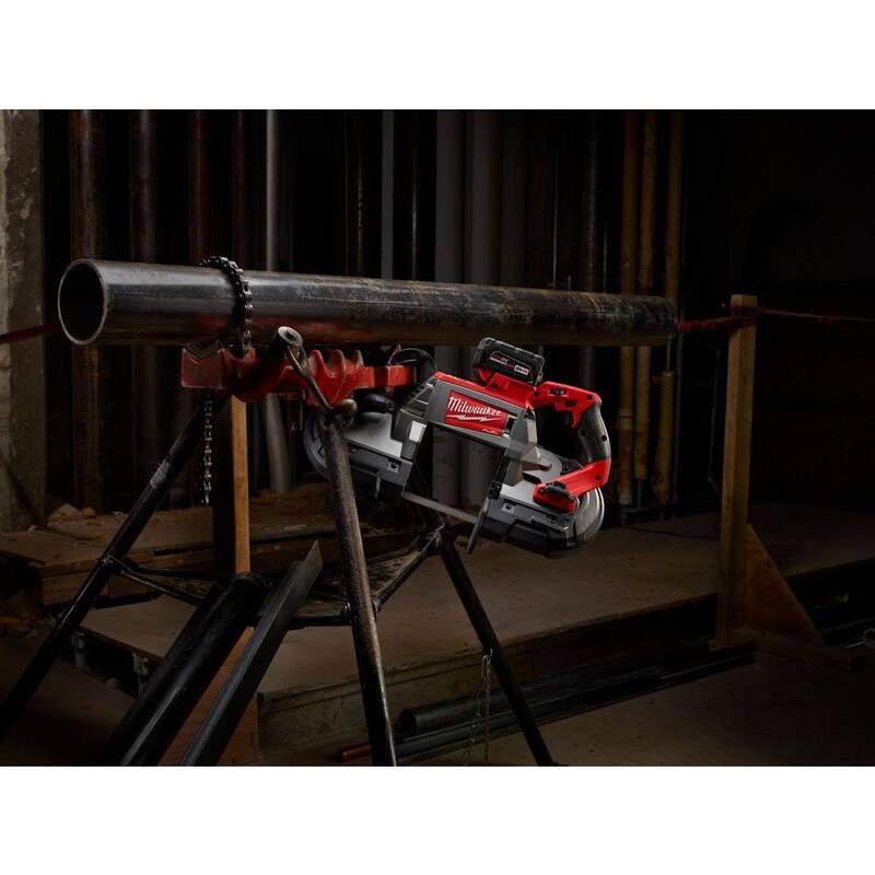 18-Volt Lithium-Ion Brushless Cordless Deep Cut Band Saw Kit V446