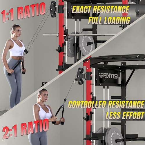 Smith Machine with Jammer Arms & Leg Press P87120