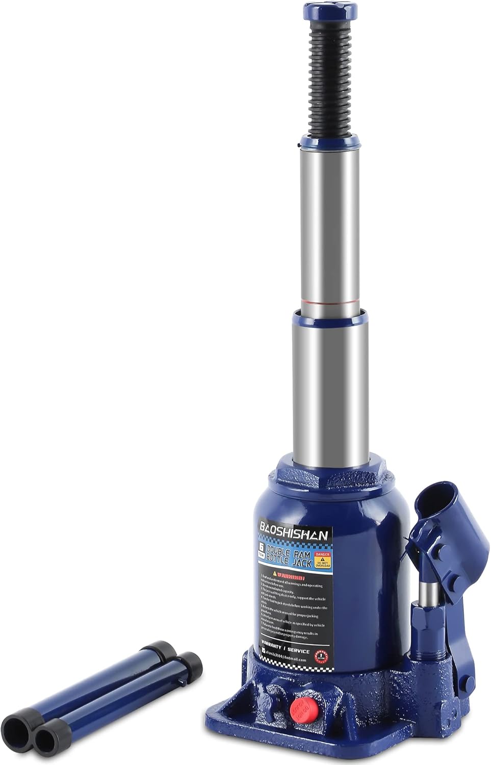 4 Ton Hydraulic Bottle Jack with Carrying Case P486617