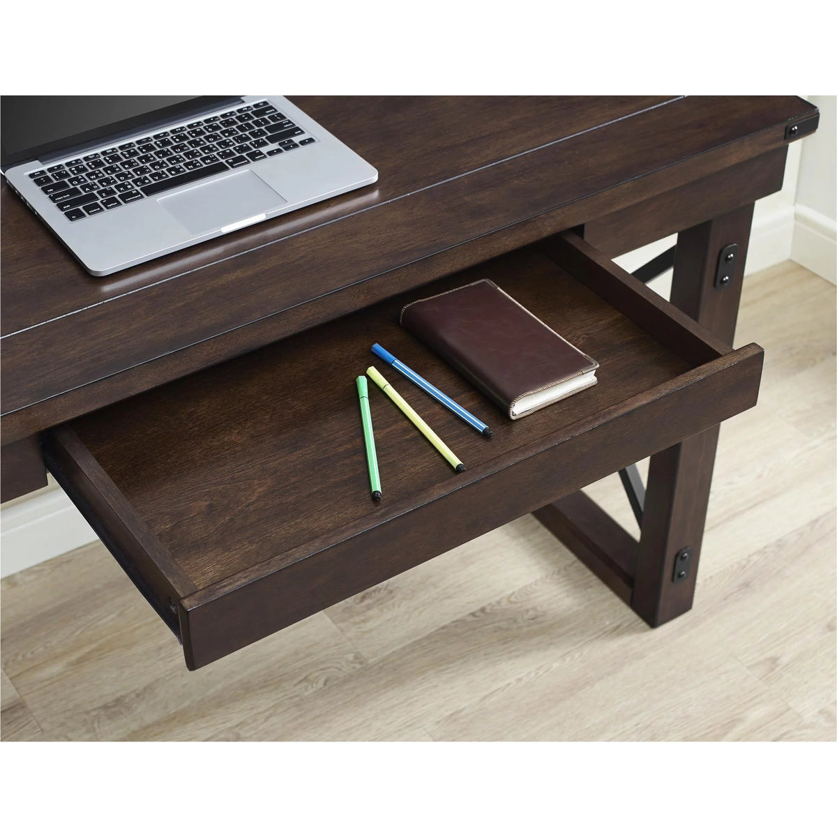 Wood Veneer Computer Desk N756