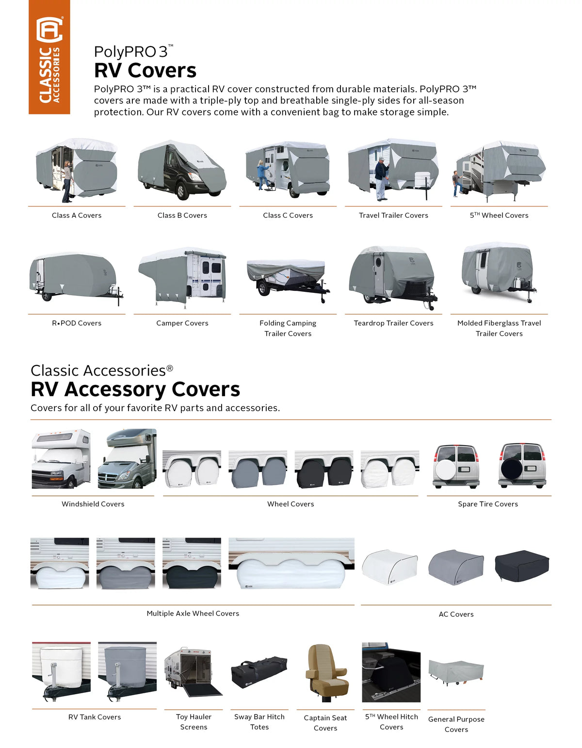 RV Cover Fits 23' - 26' RVs M9197