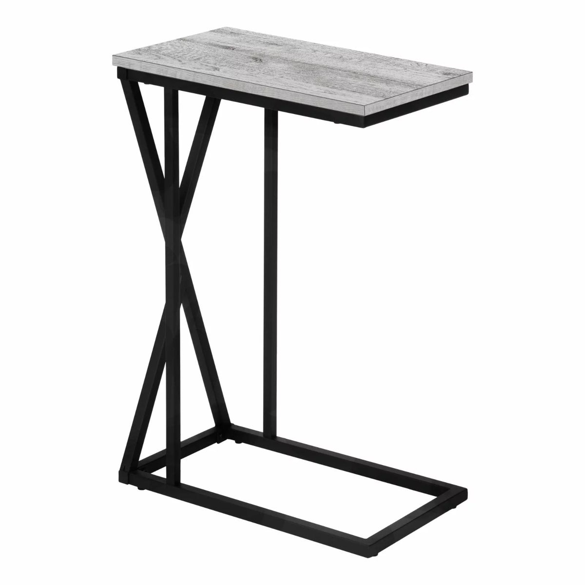 C-shaped Metal Accent Table Z25197