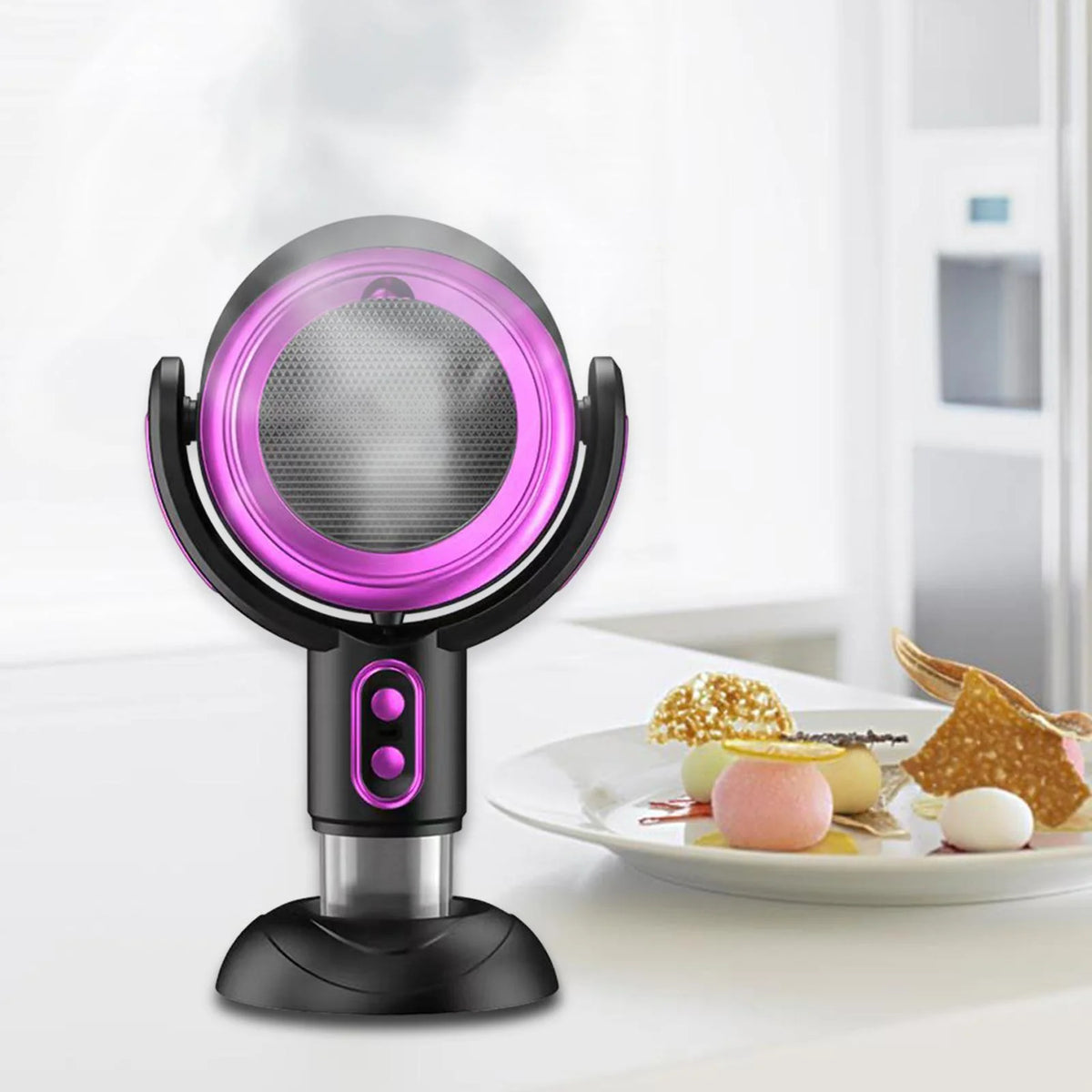 Desktop Range Hood 8W 5V Low Noise Portable Mini Cooker Hood E412246