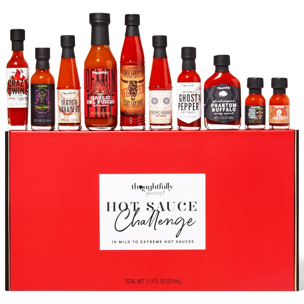 Set of 10 Hot Sauce Variety Pack P921374