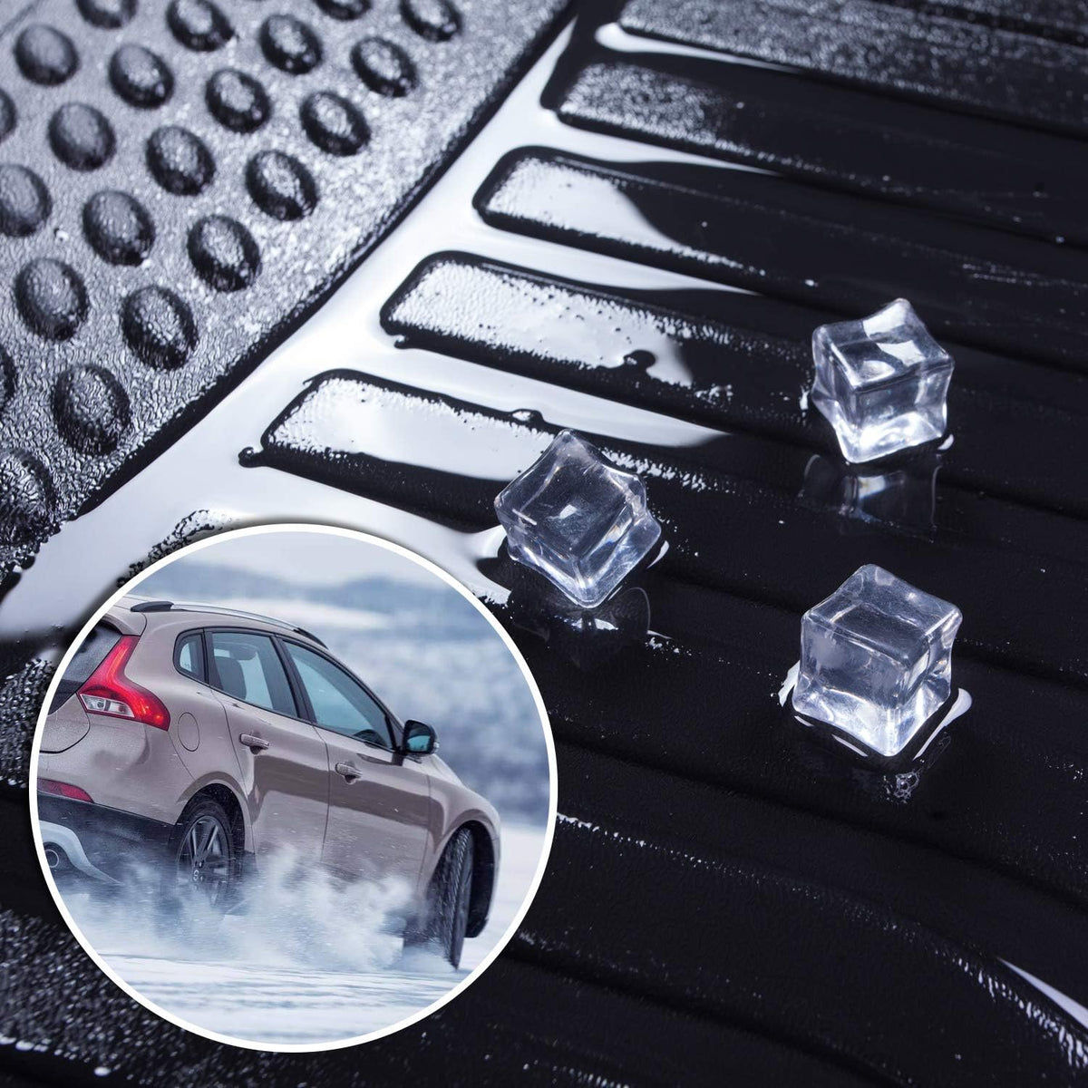 Black Floor Mats Liners R962