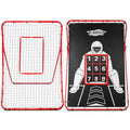 Adjustable Baseball Rebounder Net with Strike Zone M409733