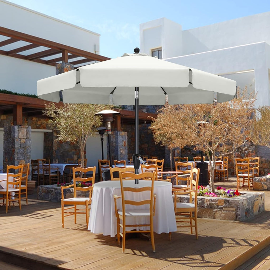 10' Blue Patio Umbrellas D83363