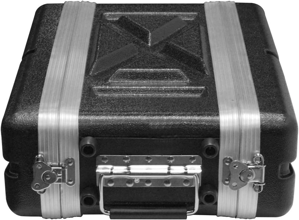 Lightweight 2 Space Compact ABS Rack Case B15502