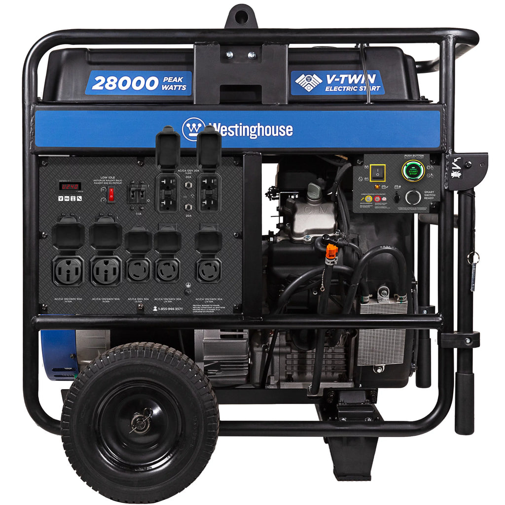 28000 Peak Watt Portable Generator with CO Sensor K790