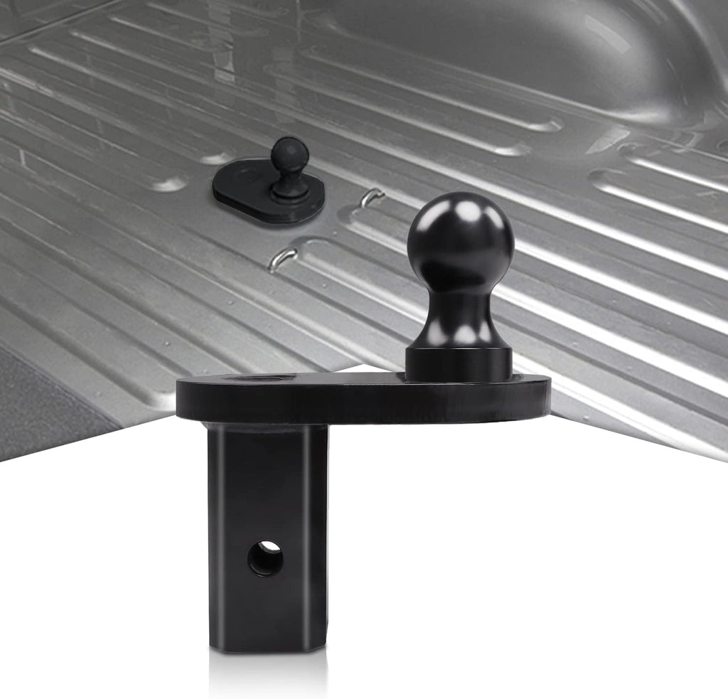 4" Offset Gooseneck Ball Extender, 2-5/16" Diameter, 20,000 lbs A47651