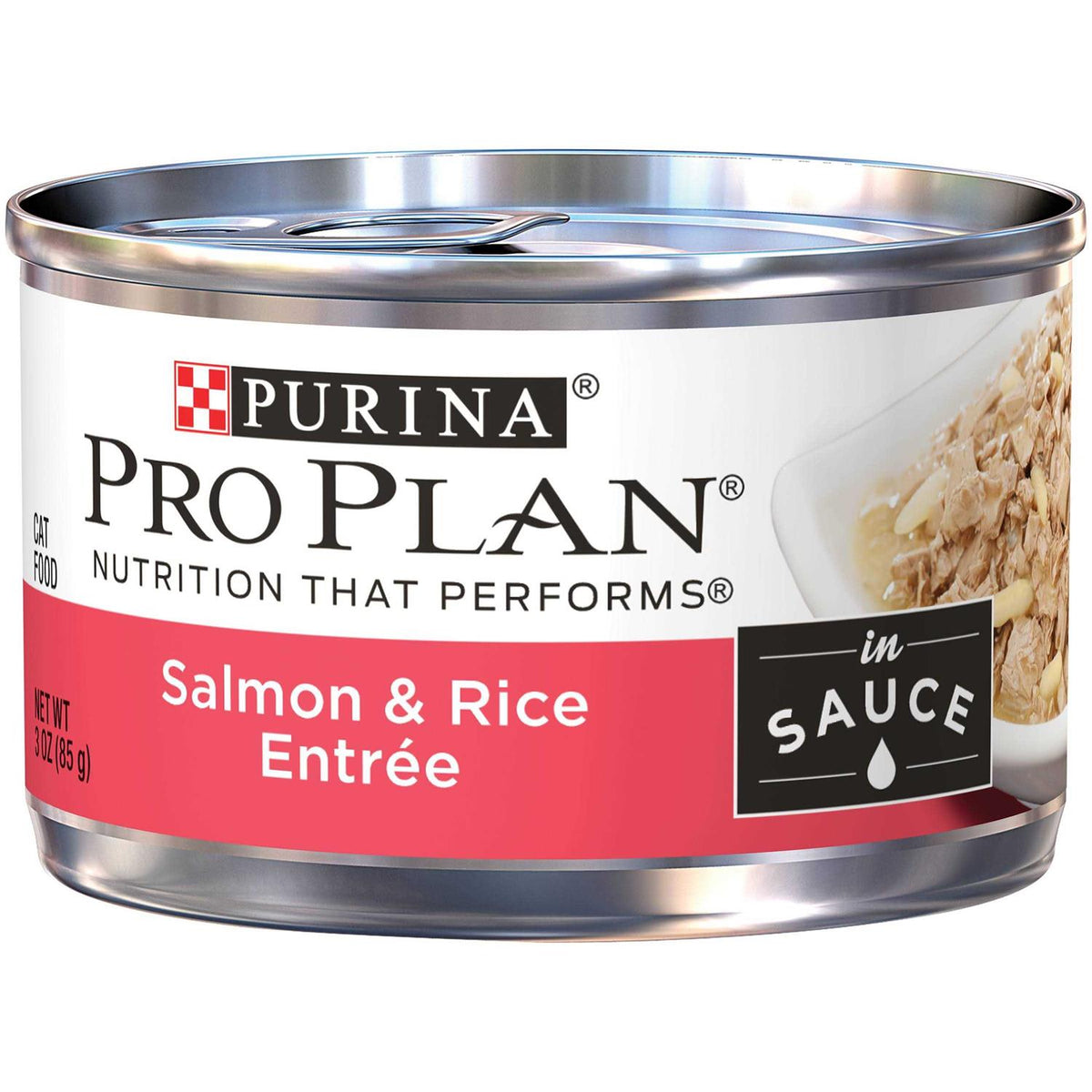 Adult Cat Food Salmon & Rice Entree in Sauce W553