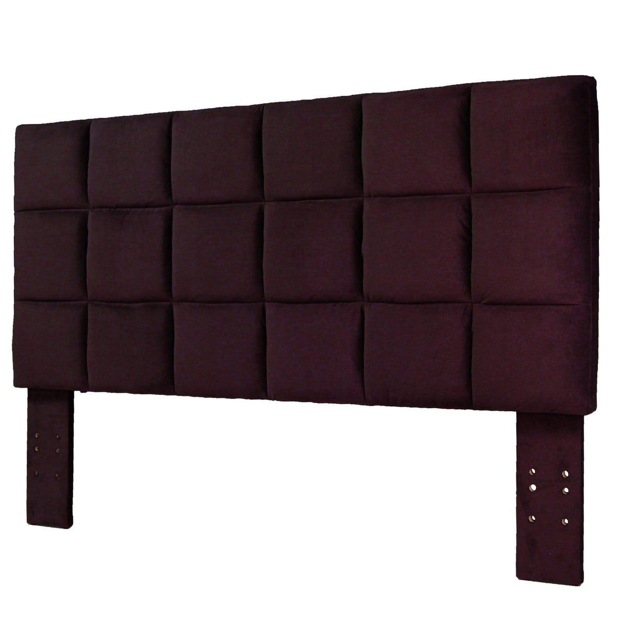 Purple Flannelette Headboard Full/Queen A91353