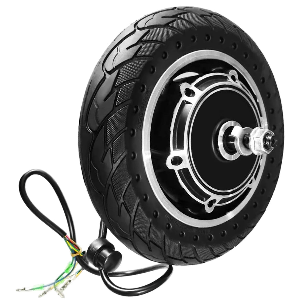 10'' Electric Scooter Front Tire with Hub Motor 48V 500W Brushless S80649