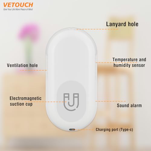 Air Quality Monitor, Pm2.5 & Pm10 Particle Detector, Temperature and Humidity Display E263037