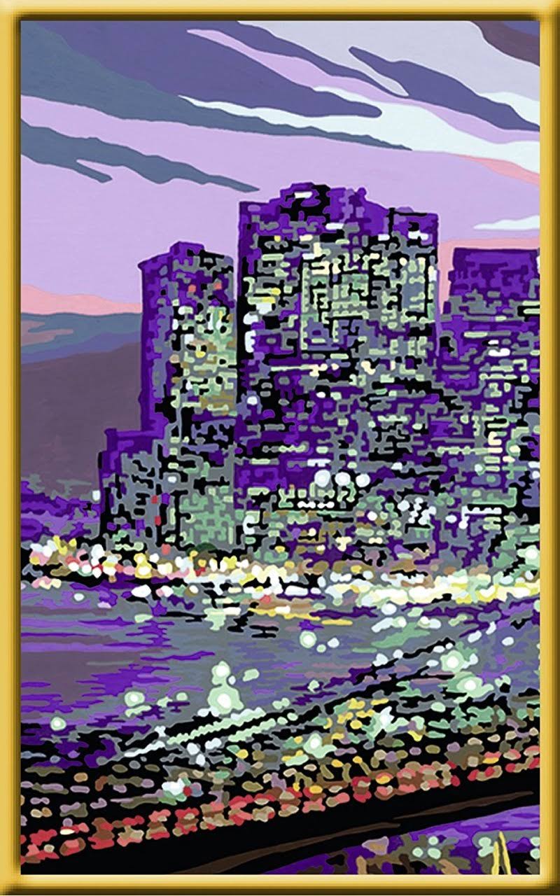 Paint by Numbers Skyline of New York J487