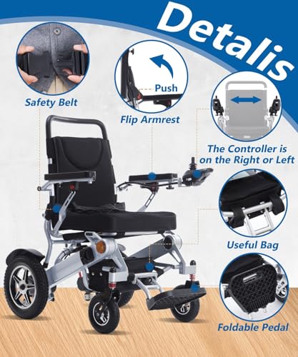 Foldable Reclining Electric Wheelchair C40724