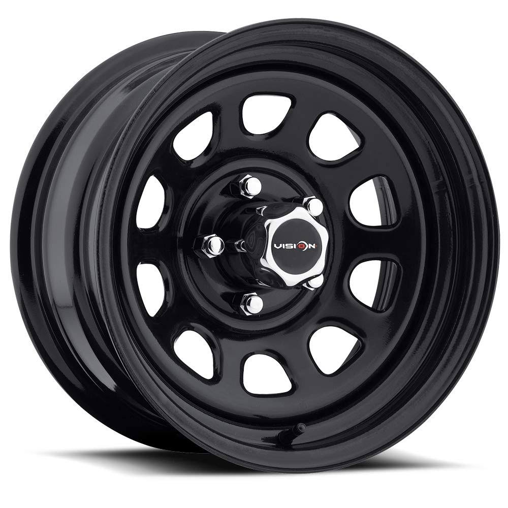 16x8 5x4.5" +0mm Gloss Black Wheel Rim M890512