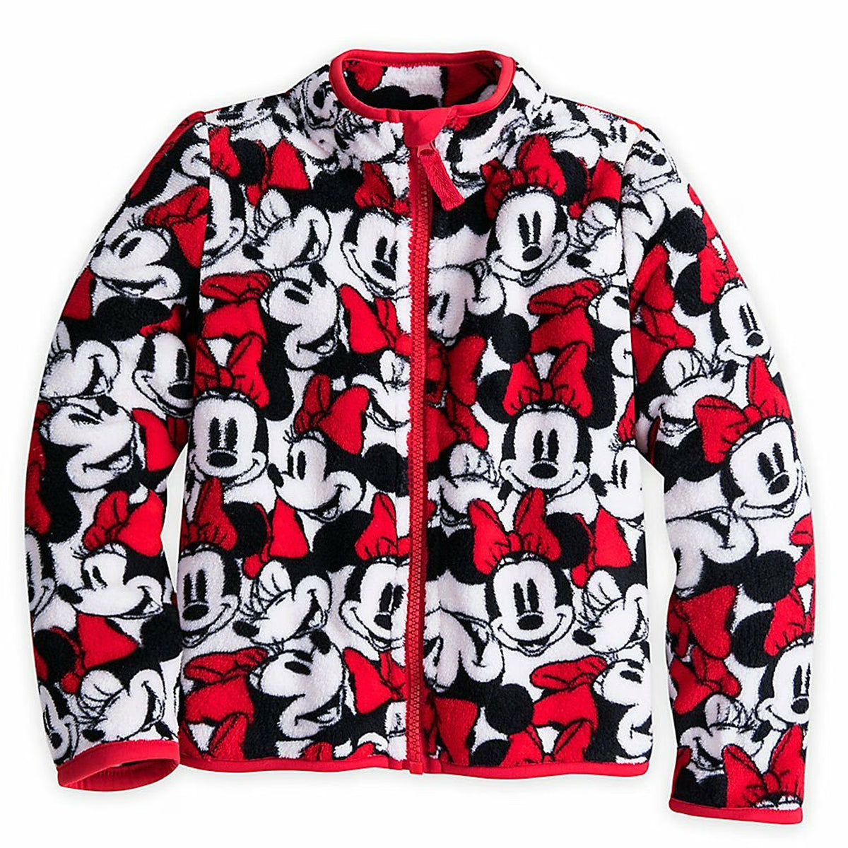 Minnie Mouse Fleece Jacket Girl Size 5/6 B486