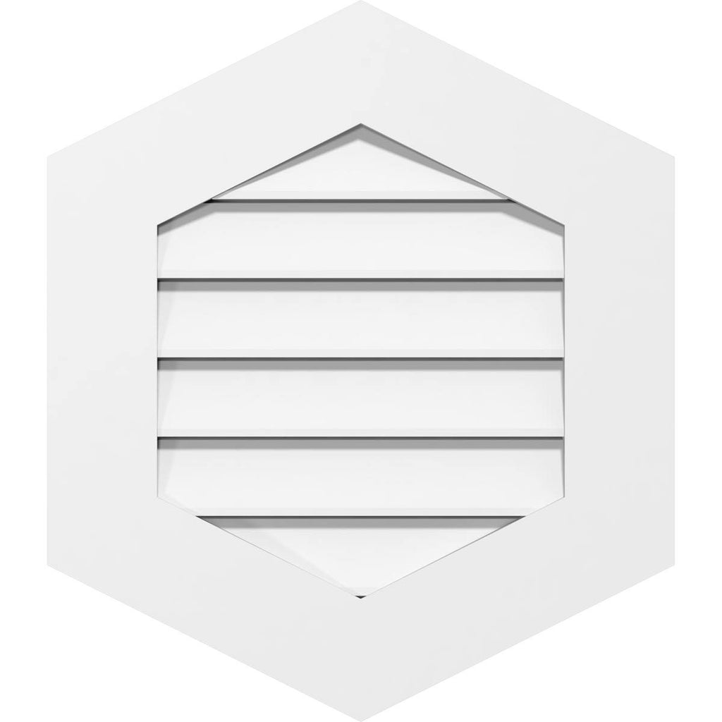 PVC Gable Vent L657