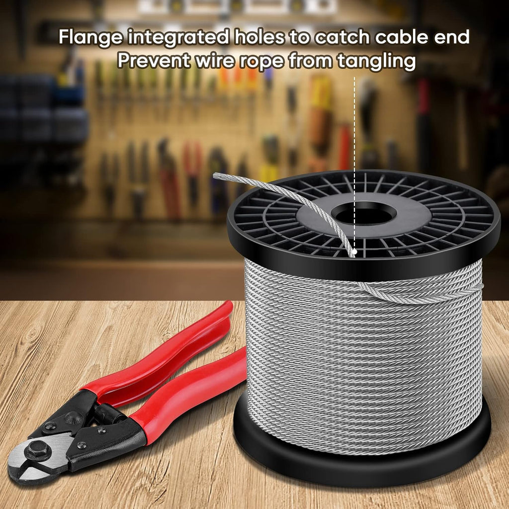 1/8 300ft Stainless Steel Wire Rope Aircraft Cable I627643