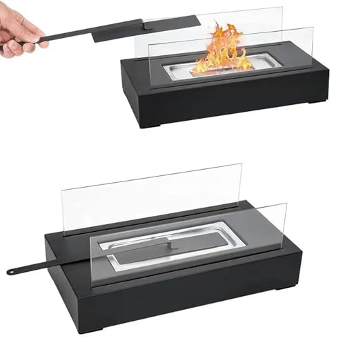 Black 28 cm Tabletop Fire Pit S26310
