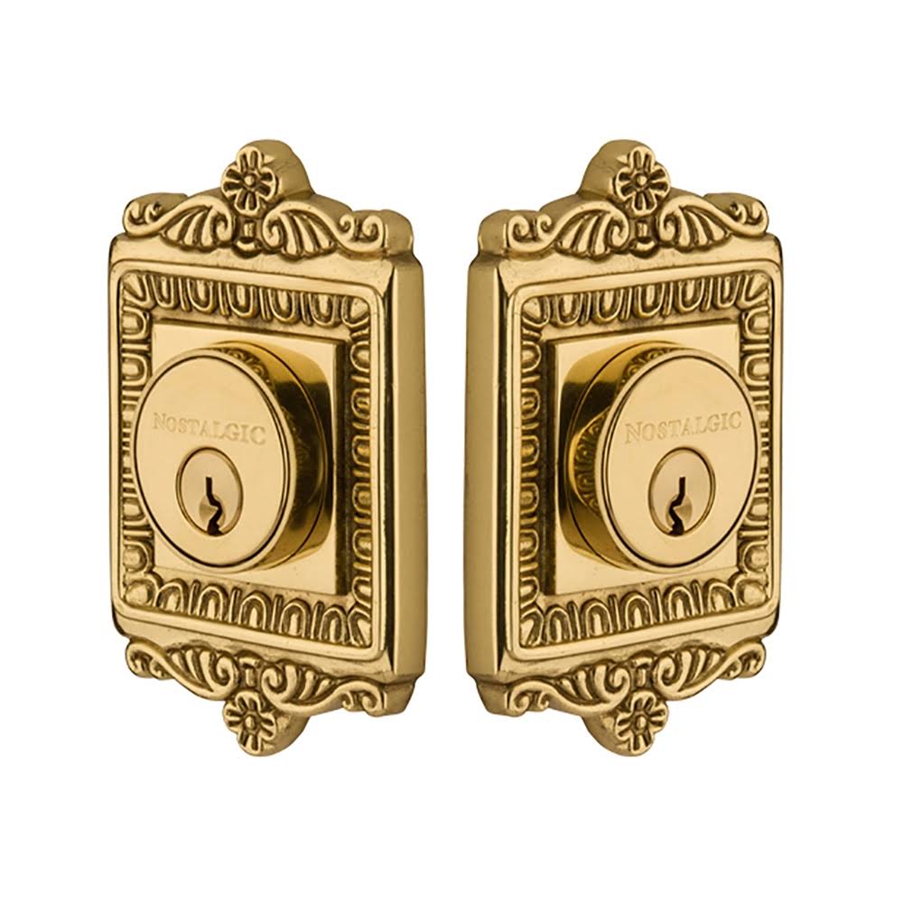 Polished Brass Double Cylinder Deadbolt L82430