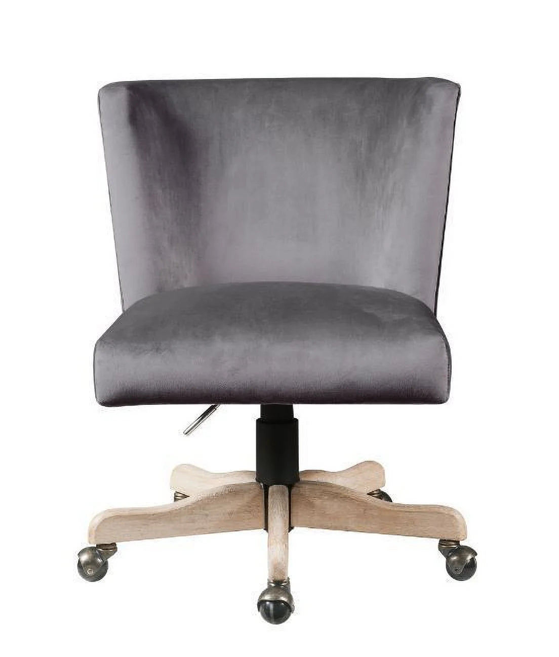 Grey Velvet Office Chair M972