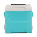 16 QT. Aquamarine Hard Sided Roller Cooler U823151