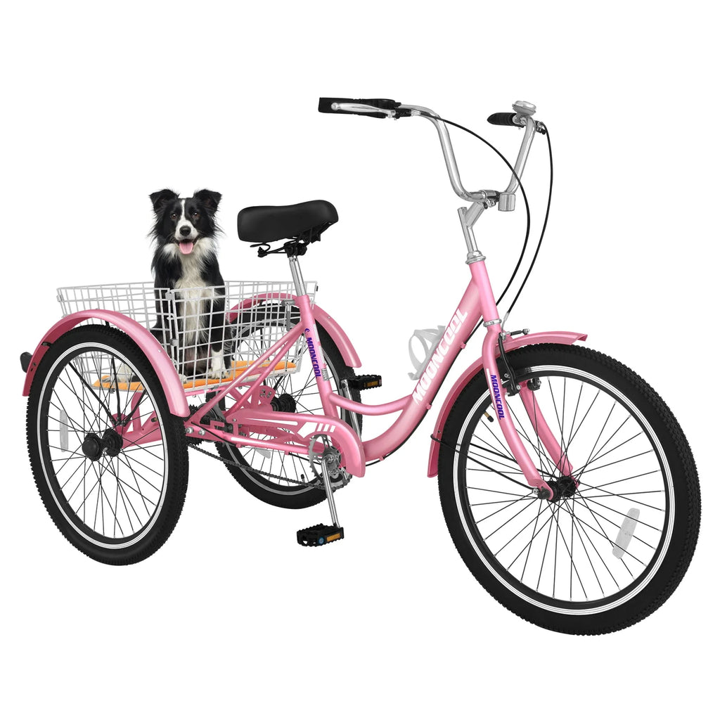 24 Single Speed Tricycle with Basket Q86850
