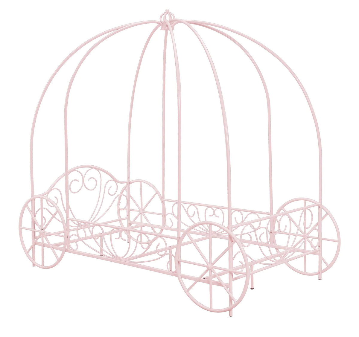 White Metal Twin Bed U472678
