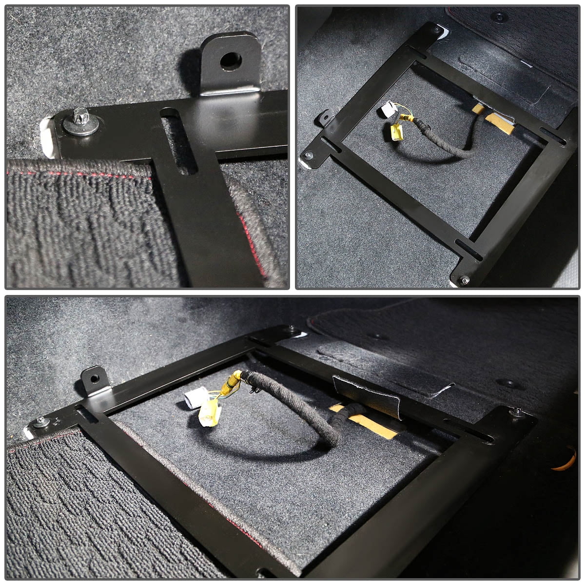 Pair Tensile Steel Low Mount Racing Seat Bracket N721809
