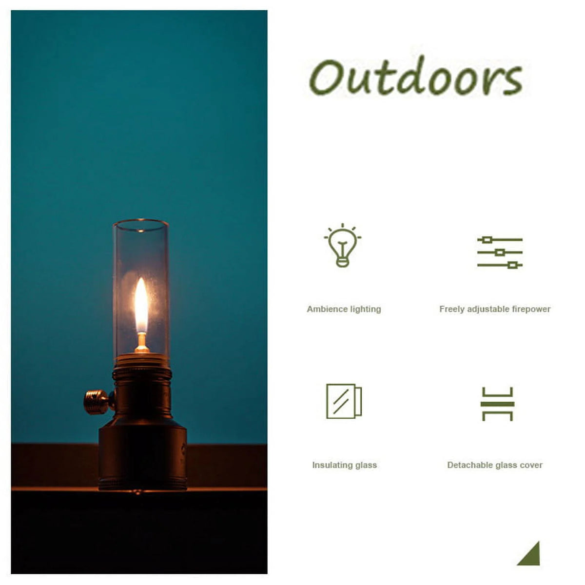 Portable Gas Camping Lantern O17470