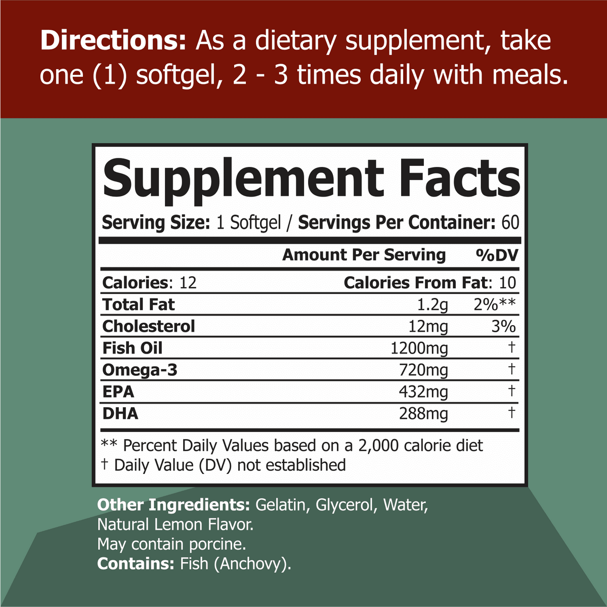 Omega 3 Fish Oil I6614