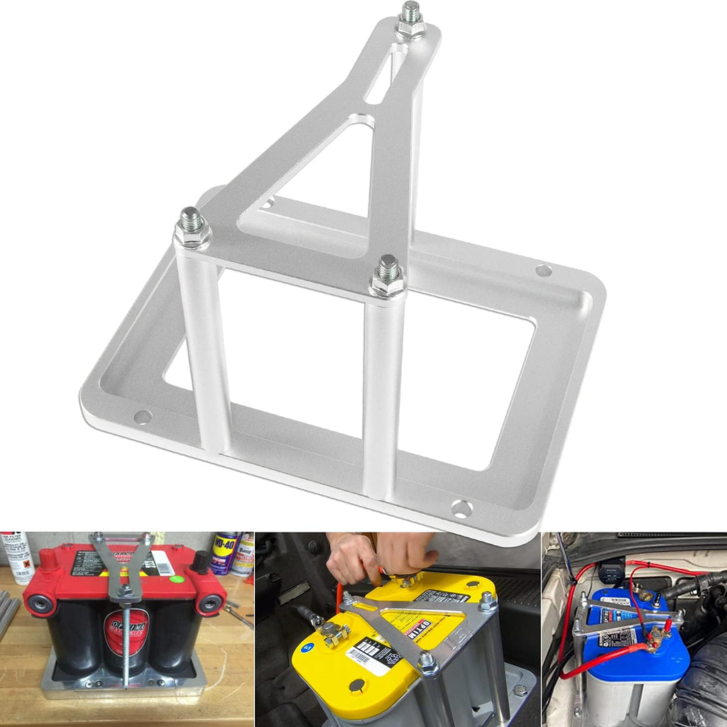 Red Yellow Blue Aluminum Battery Tray Pack of 2 O48031