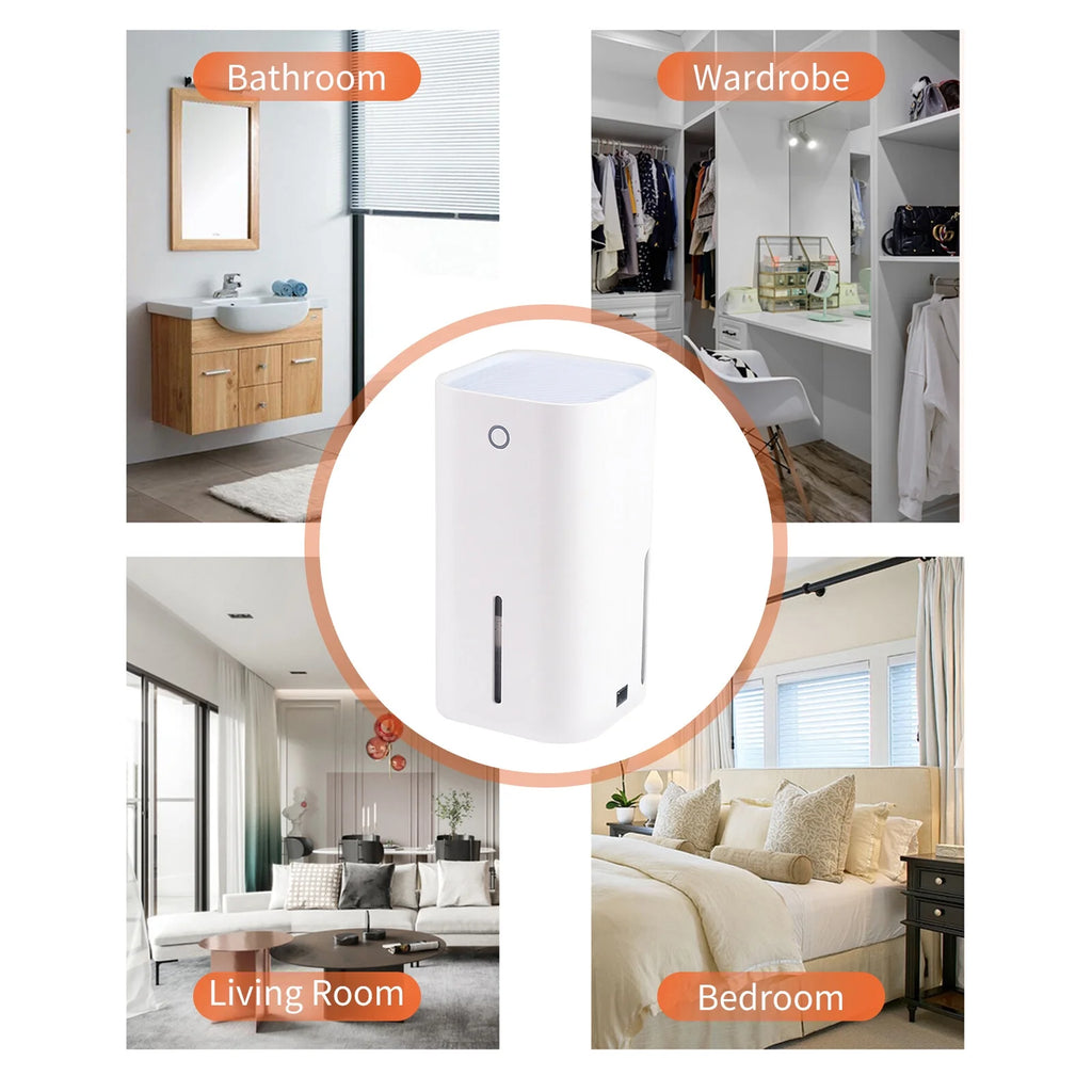 850mL Portable Dehumidifier with Auto-off U72343