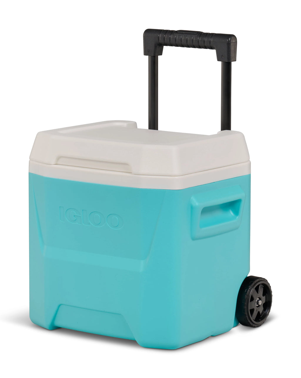 16 QT. Aquamarine Hard Sided Roller Cooler U823151