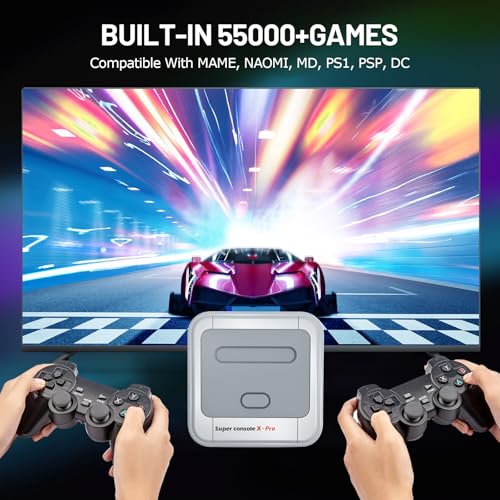 Retro Video Game Console with 2 Wireless Controllers L9514