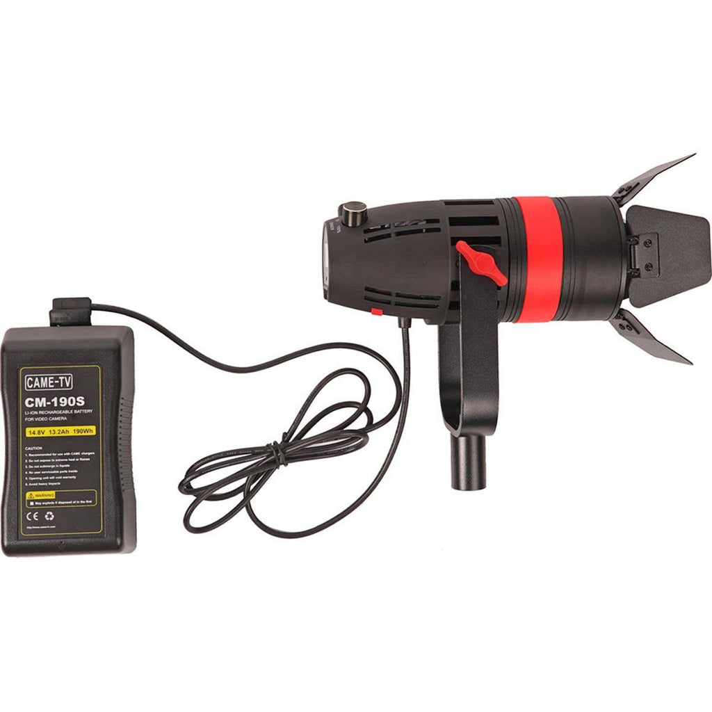 55W Bi-Color Fresnel LED Light with Carry Bag B196