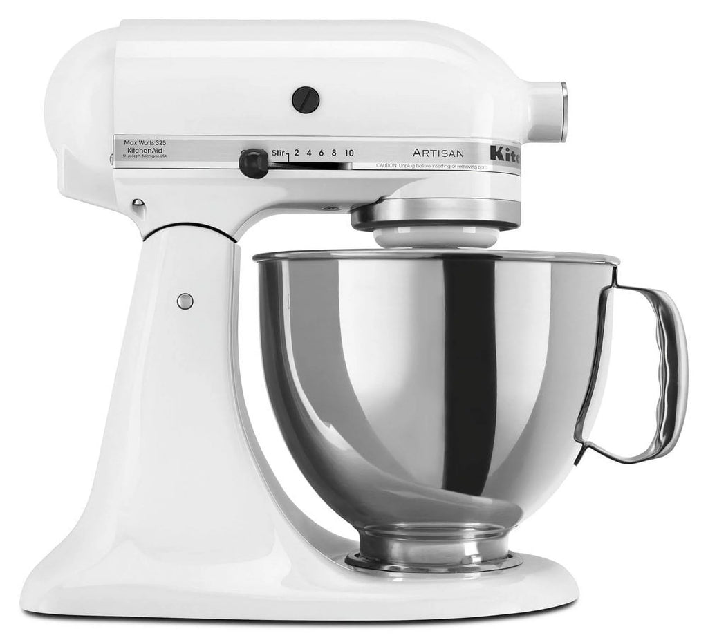 5 Qt. White Artisan Series Stand Mixer (Used) D588356