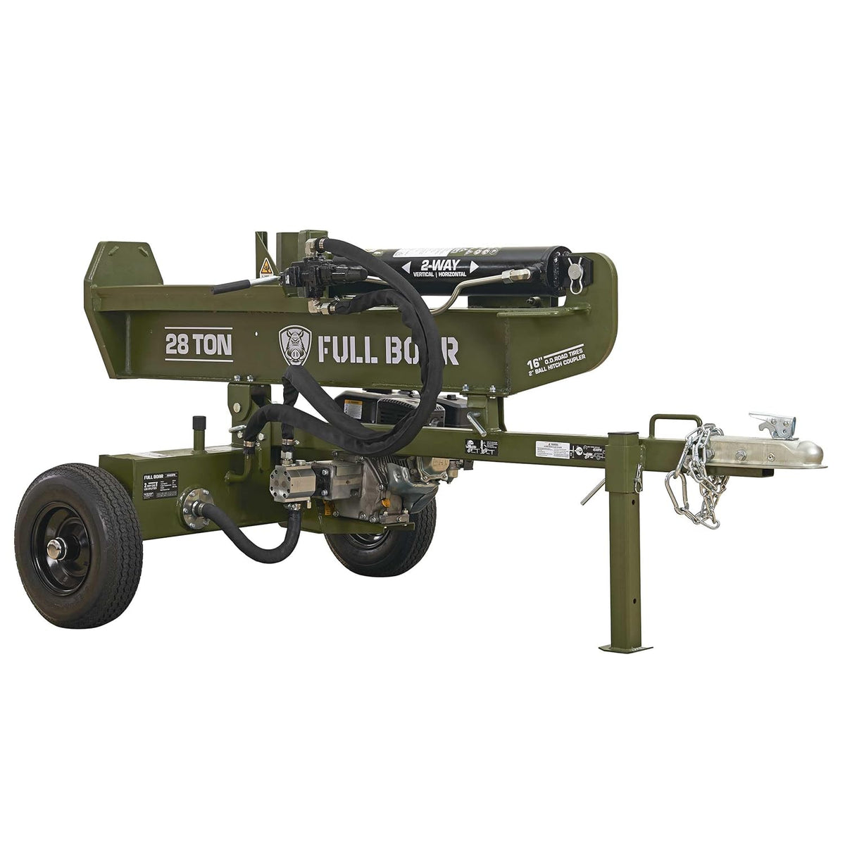 28 Ton Log Splitter 212cc X38015