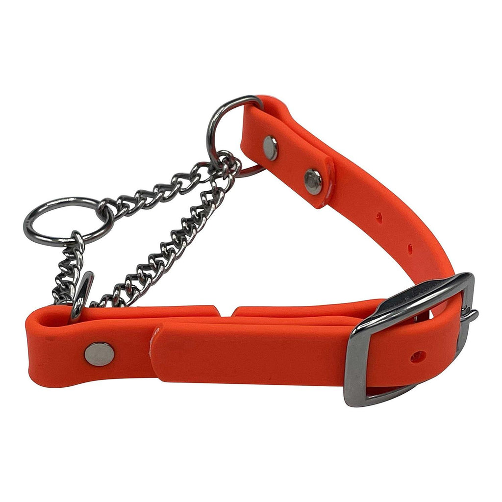 Martingale Collar for Dogs Biothane Stainless Steel Hardware T950