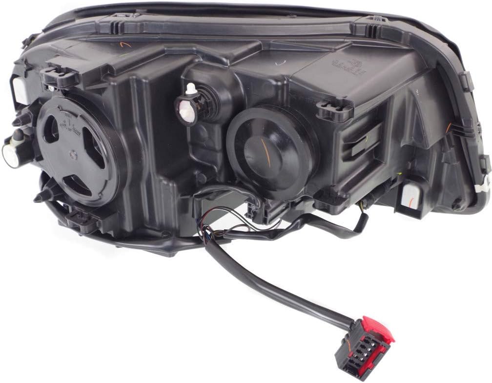 Headlight Assembly Driver and Passenger Side Halogen with Bulbs B3865