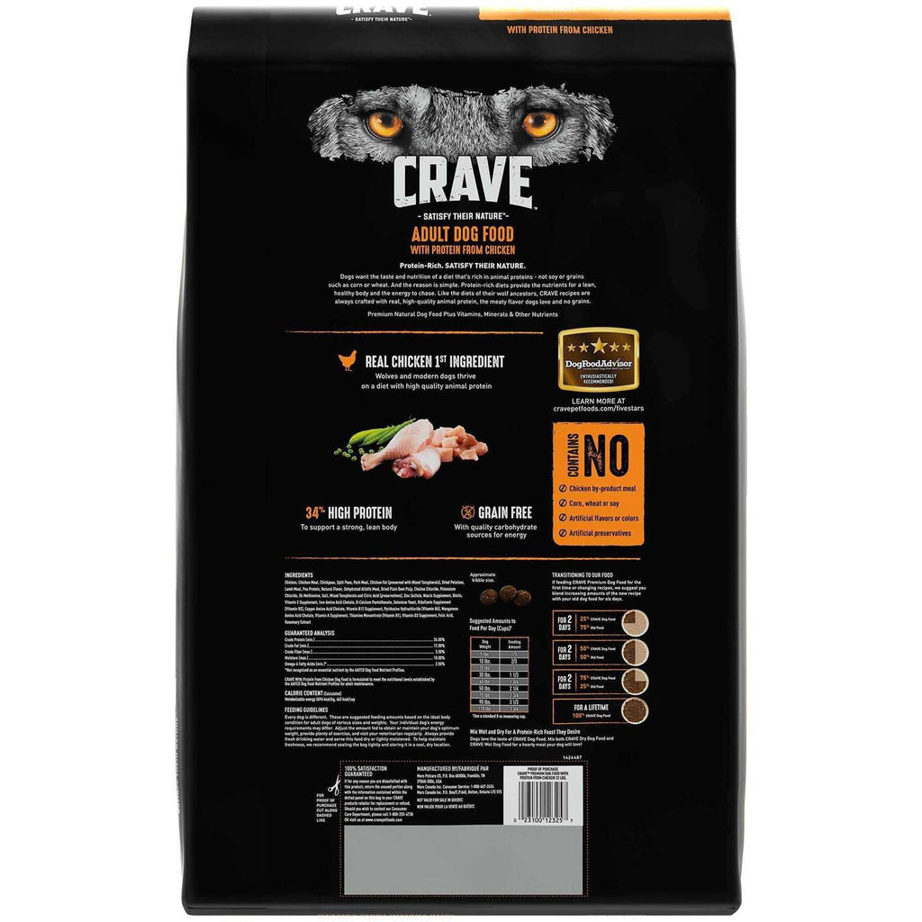 Grain Free Adult Dry Dog Food with Protein N878970