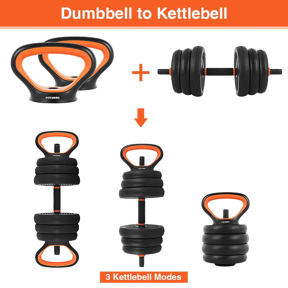 55lb Adjustable Dumbbell Set W21831