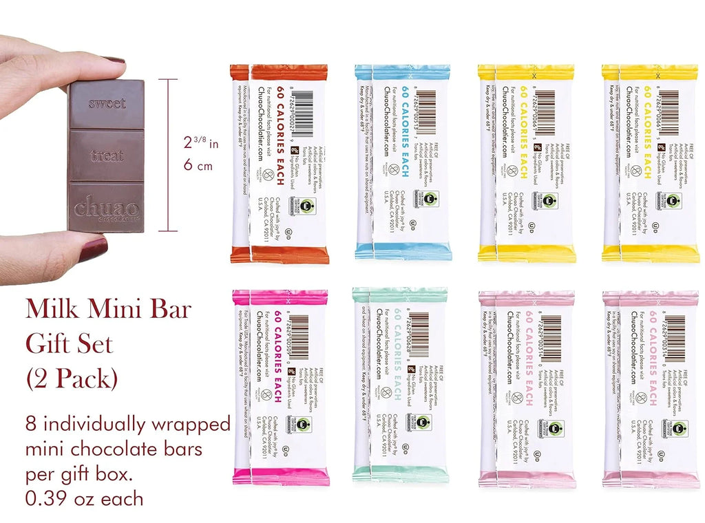 Milk Chocolate Assorted Bars 16 Pieces X483205